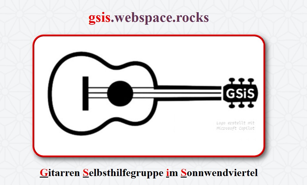 Projekt Gitarren-Selbsthilfe Logo